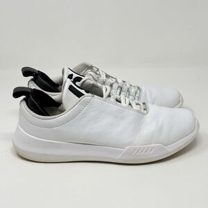 K-Swiss Gen-K Icon Court Sneakers Shoes Mens 9 White Leather Low Top Tennis